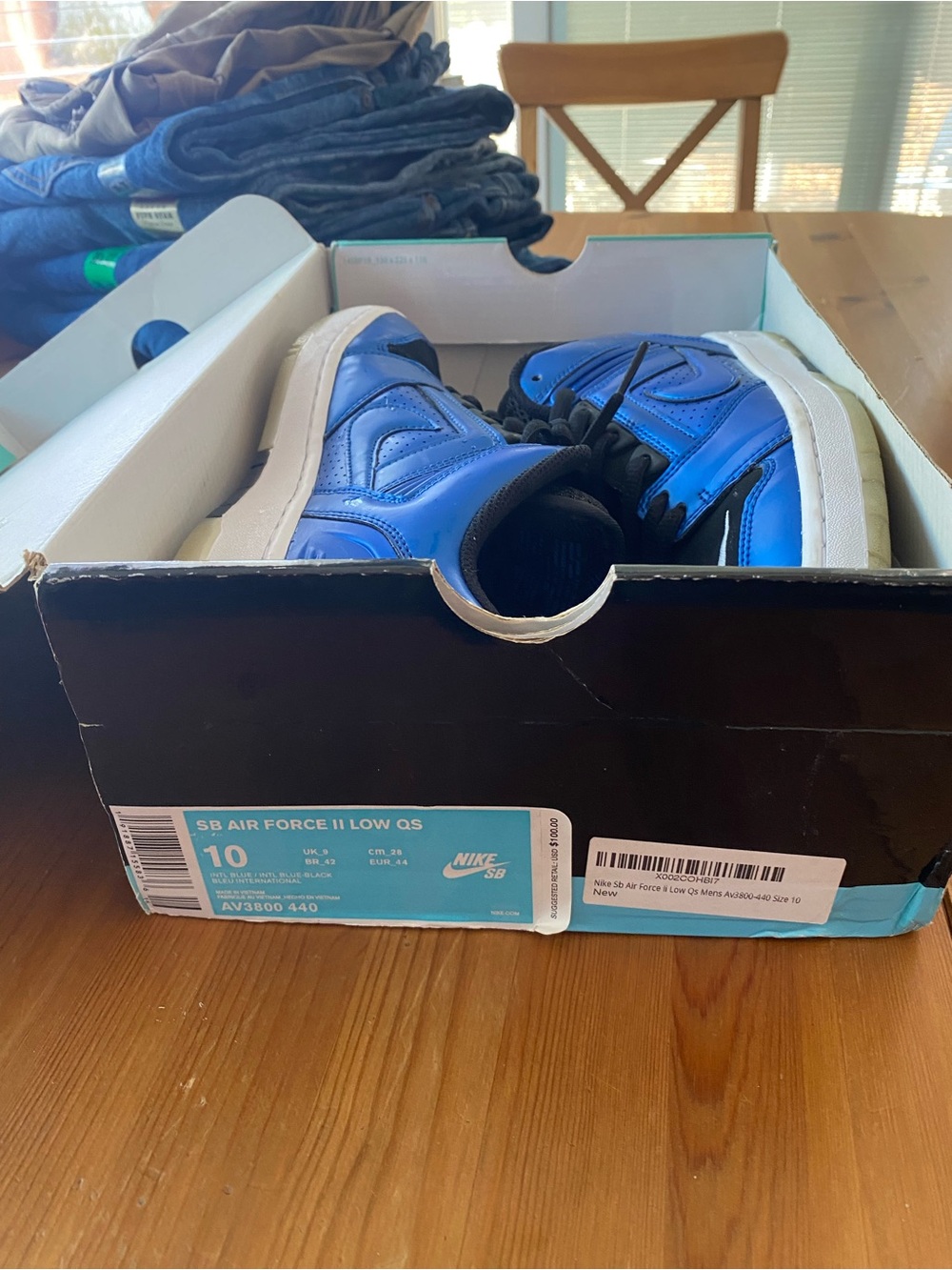 SB Air Force Low QS men’s size 10 - Picture 8 of 8